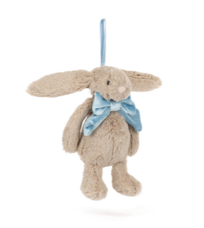 Bashful Beige Bunny Ornament by Jellycat