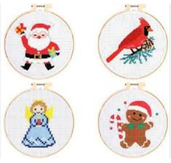 Cross Stitch Kit 8+ (Four Designs)