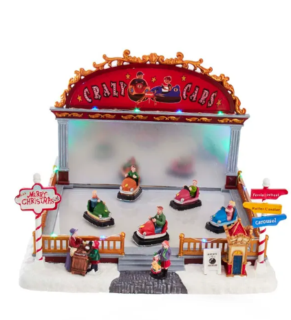 Bumper Cars LED Musical 9"