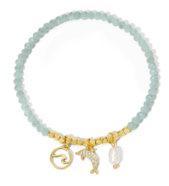 Dolphin Stretch Charm Bracelet

