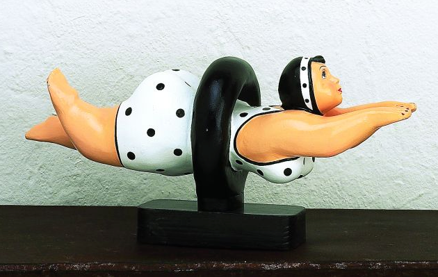 Bathing Beauty DL743 Esther Belle Black/White