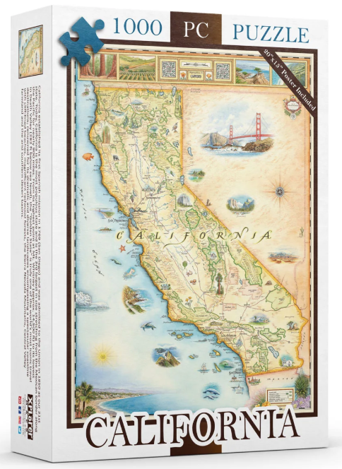 California 1000pc Puzzle