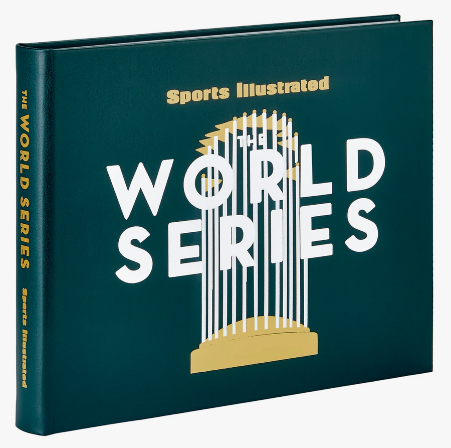 Book titled 'World Series' by Sports Illustrated on a white background