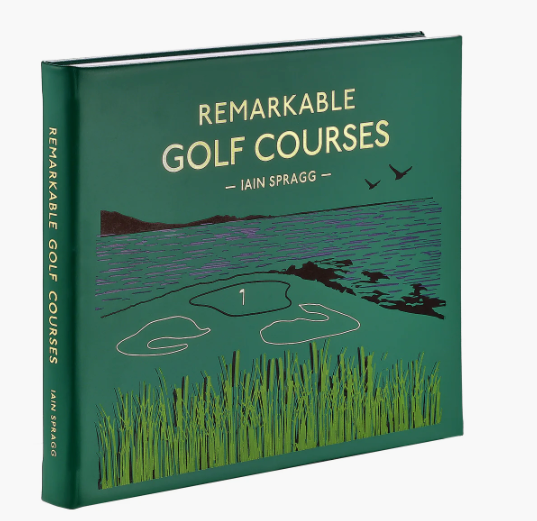 Remarkable Golf Courses Leather Bound Book