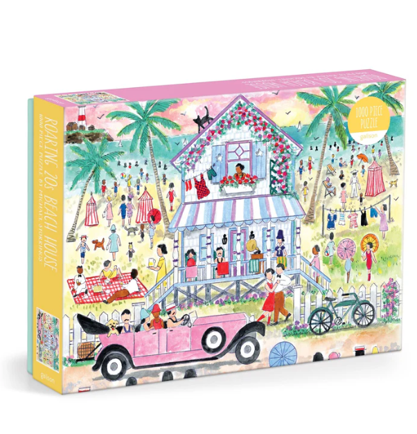 Roaring 20s Beach House by Michael Storrings 1000pc