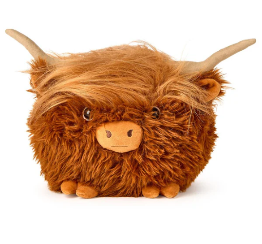HIghland cow Puff Super Soft Cow