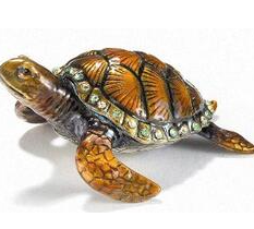 #3115 Turtle Box Brown green