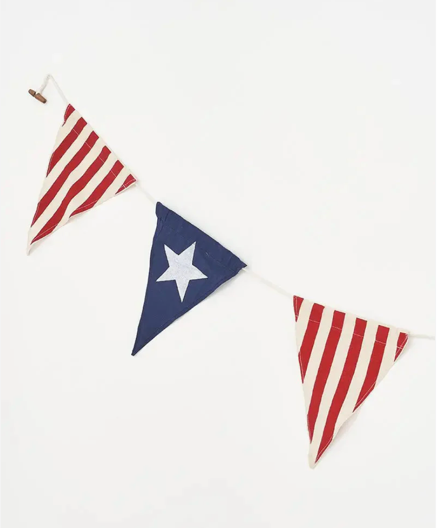 Star and Stripes Banner of Flags by Battle