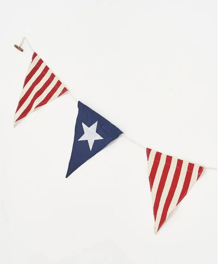 Star and Stripes Banner of Flags by Battle