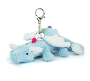 Sky Dragon Bag Charm by Jellycat