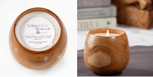 Tobacco & Teakwood Candle