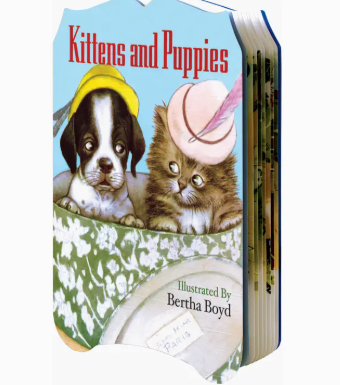 Kittens and Puppies Vintage Book