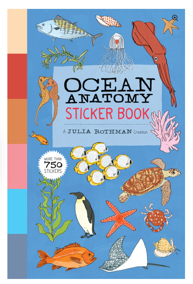 Ocean Anatomy Sticker Book