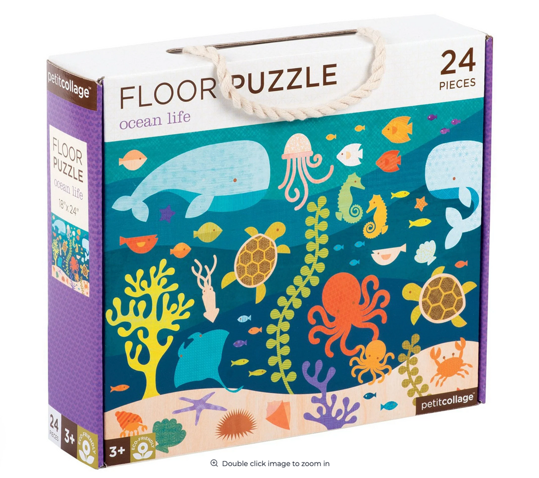 Ocean Life 24-Piece Floor Puzzle