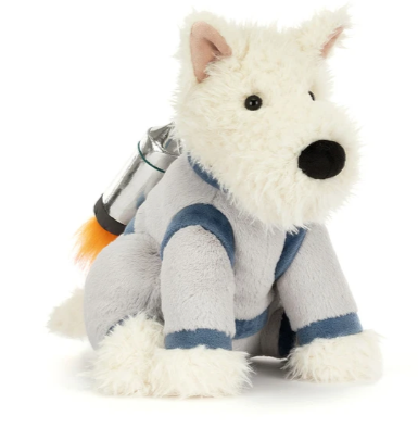 unro Scottie Dog Space Outfit by Jellycat