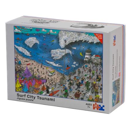Surf City Tsunami Huntington Beach 500pc. Puzzle