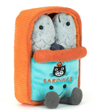 Amuseable Sardine Tin by Jellycat