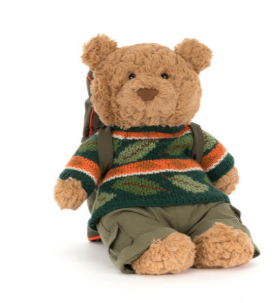  Bartholomew Bear Hiking Outfit by Jellycat
