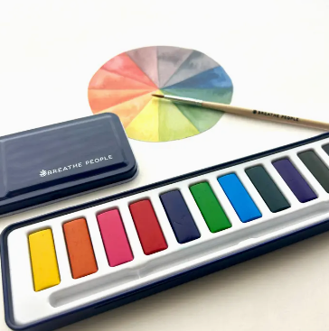 Paint Set by Breathe People Watercolor