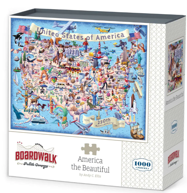 America the Beautiful PUzzle 1000pc.
