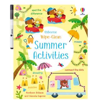 Summer Activities Wipe-Clean