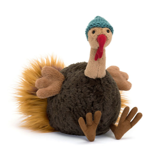 Theo Turkey by Jellycat