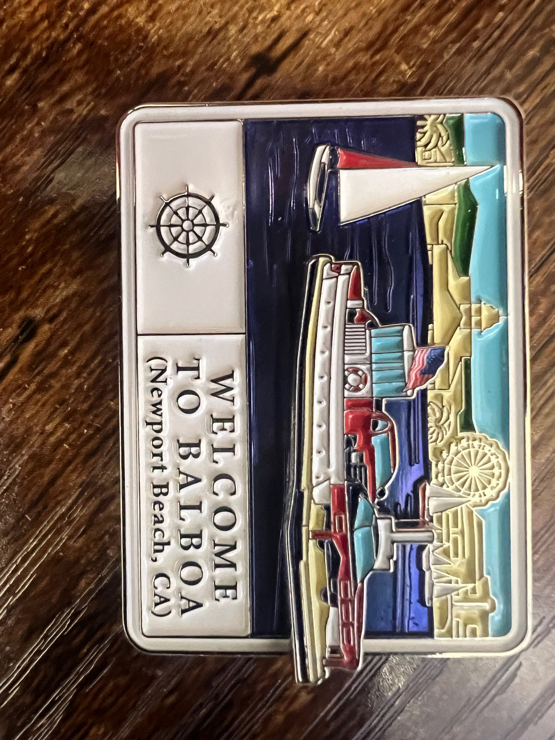 NB Balboa Ferry Magnet