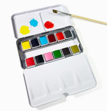 Watercolor Set for Travel by Elseware