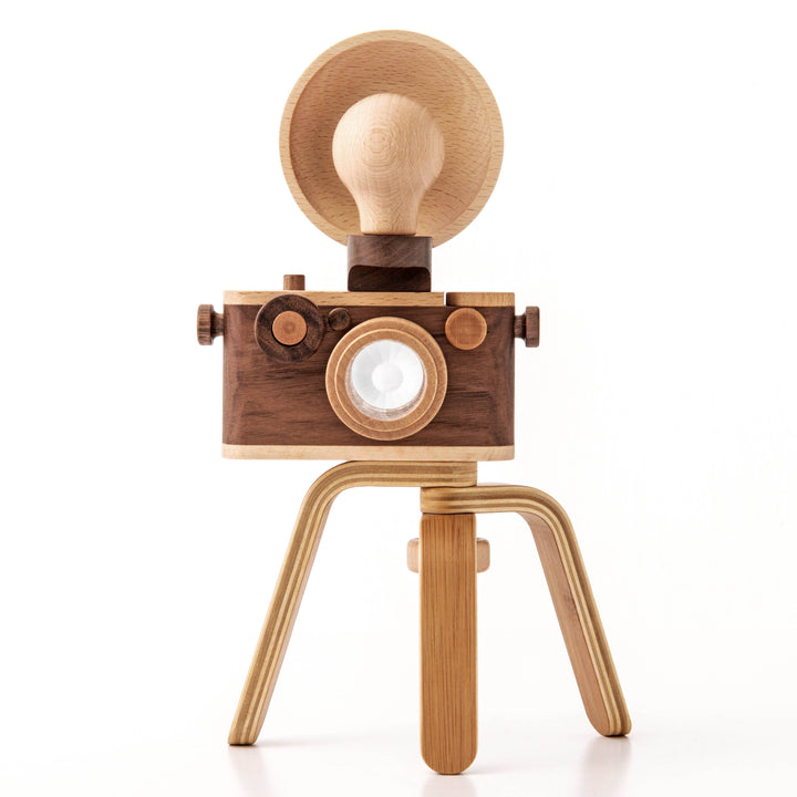 35MM Wood Toy Camera Idea Set /walnut