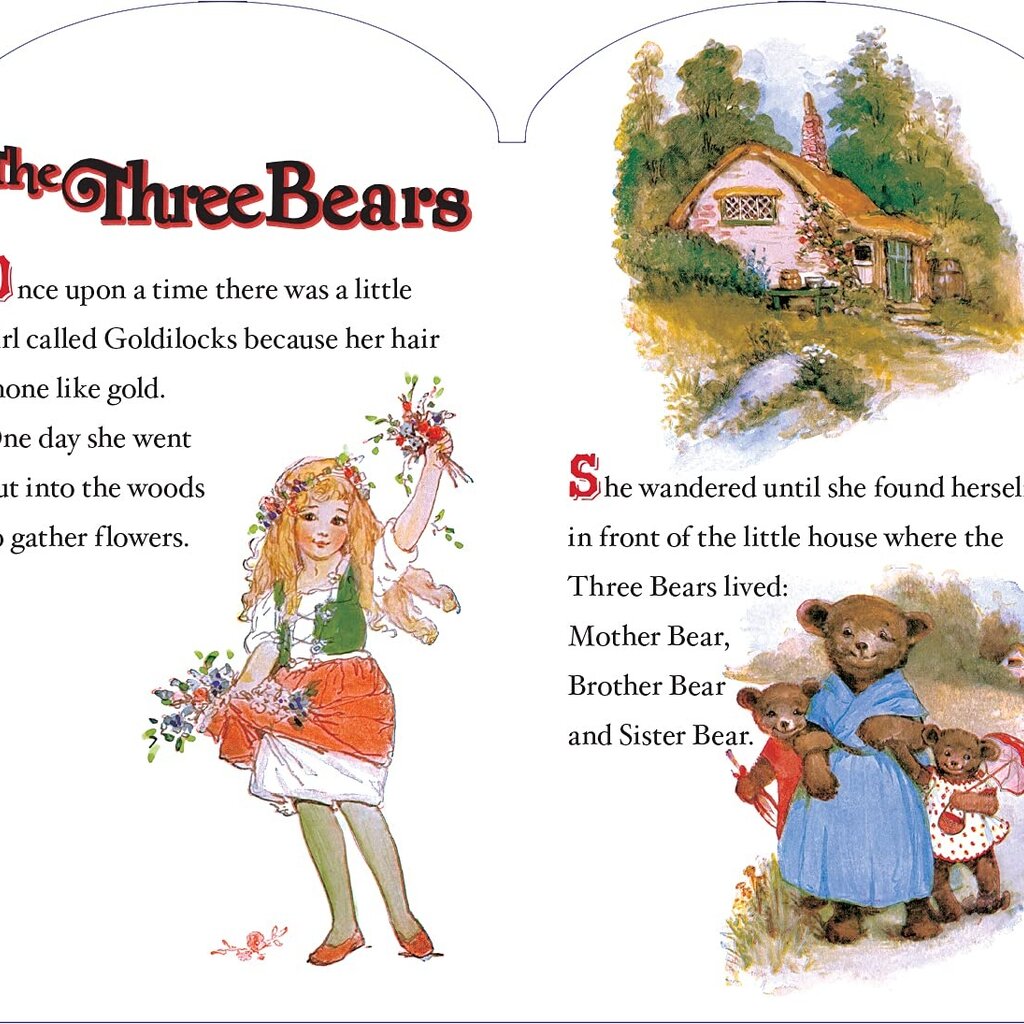 The Three Bears Children's Vintage Book