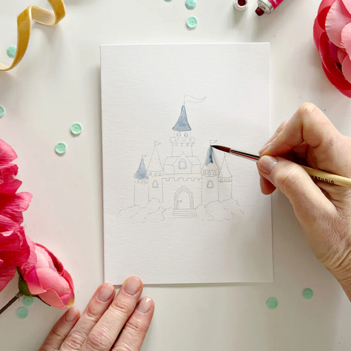 Paintable Notecards Fairytale by Emily Lex