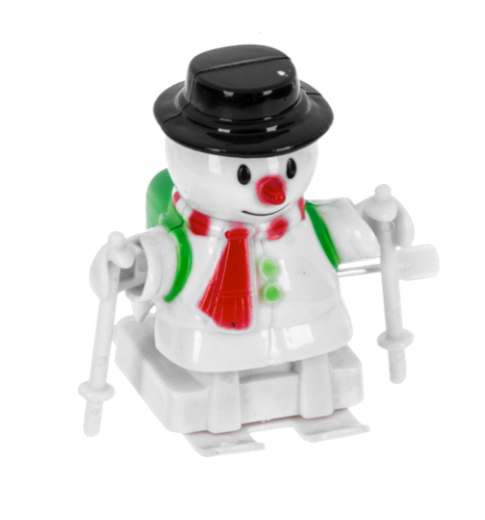 Skiing Snowman Wind Up Toy