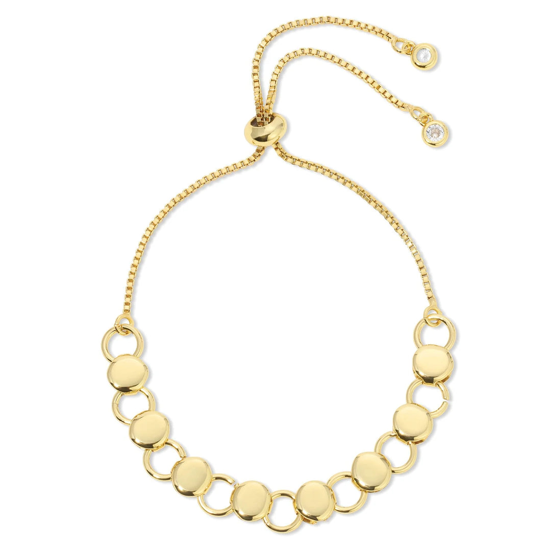 Infinite Pulley Bracelet - 18K Gold Plated