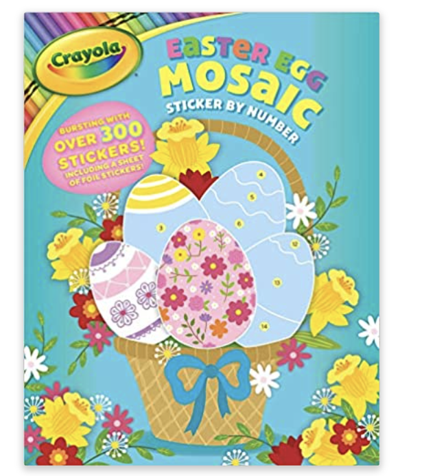  Easter Egg Mosaic Sticker by Number