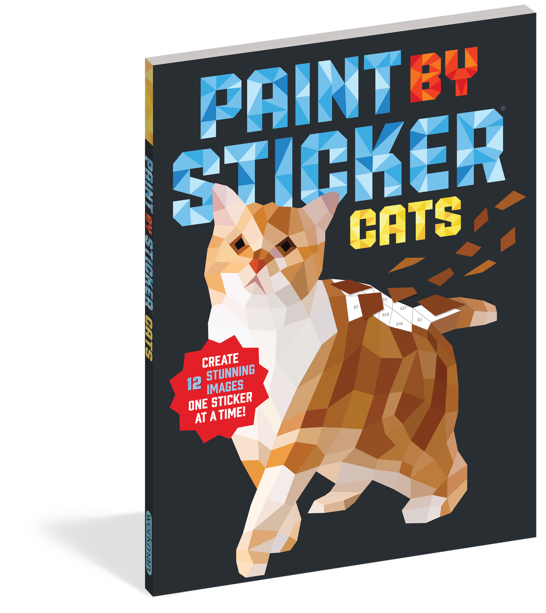 Paint by Sticker Cat