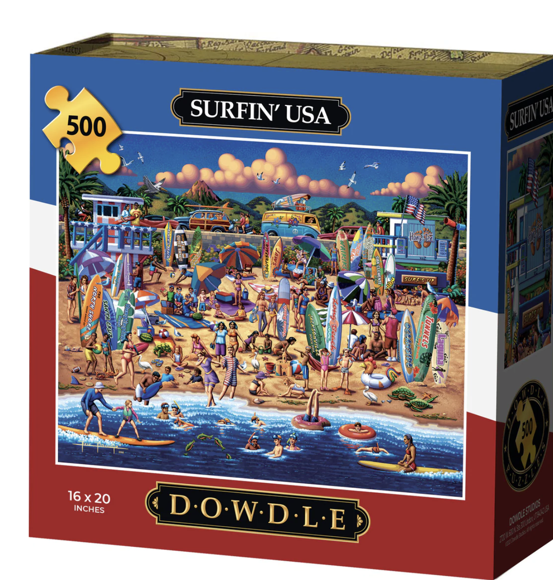 Surfin' USA 500pc Puzzle