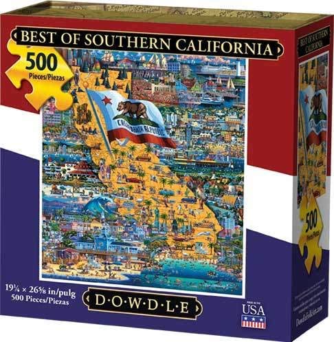 Best of Southern California Puzzle 500pc