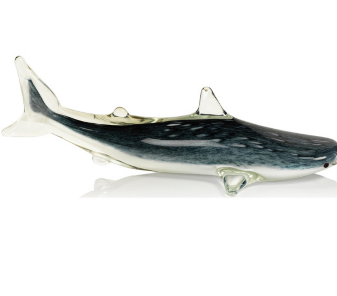 glass whale shark
