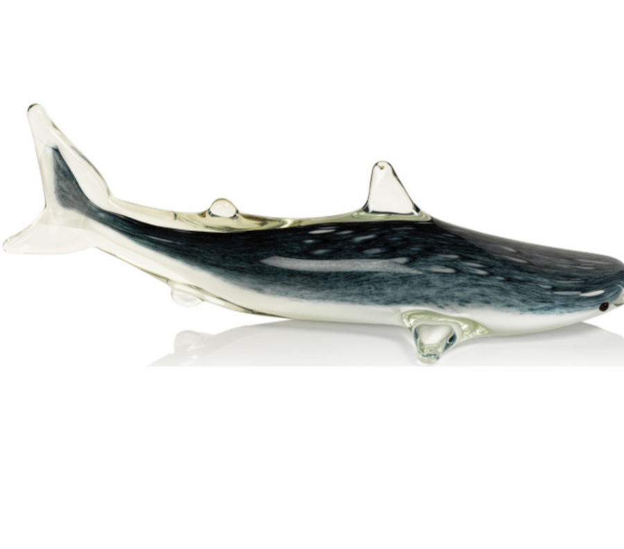 glass whale shark
