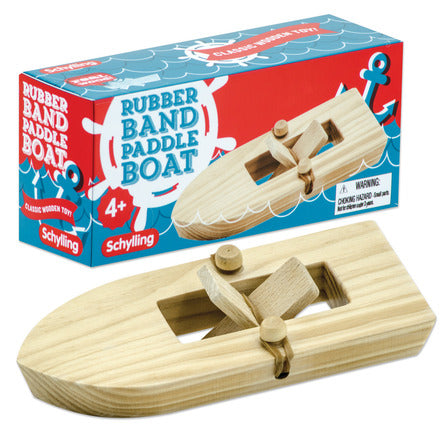 Rubber Band Boat